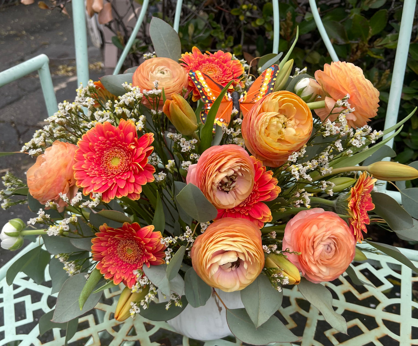Orange Skies arrangement