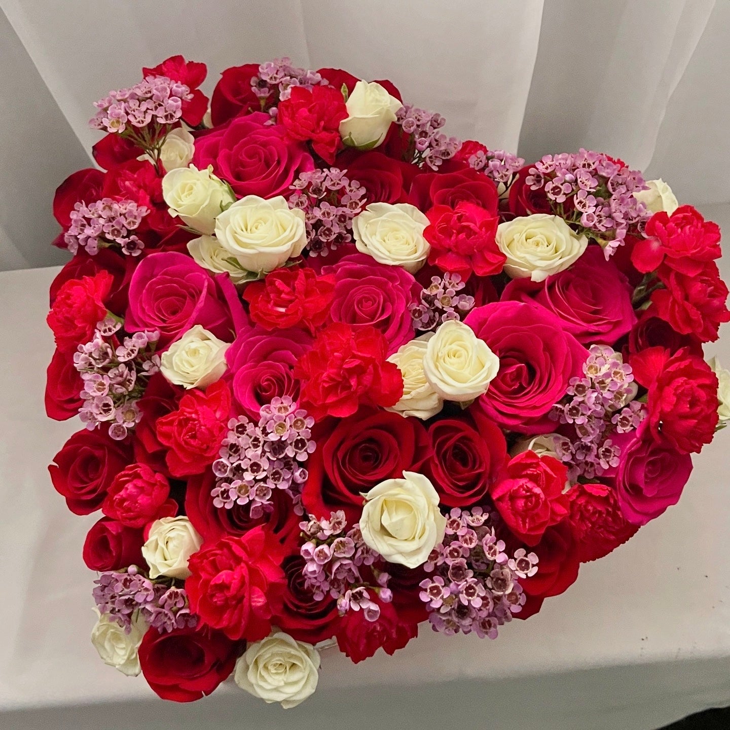 Valentine heart box