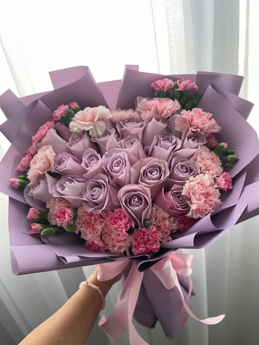 Perfect pastel rose bouquet